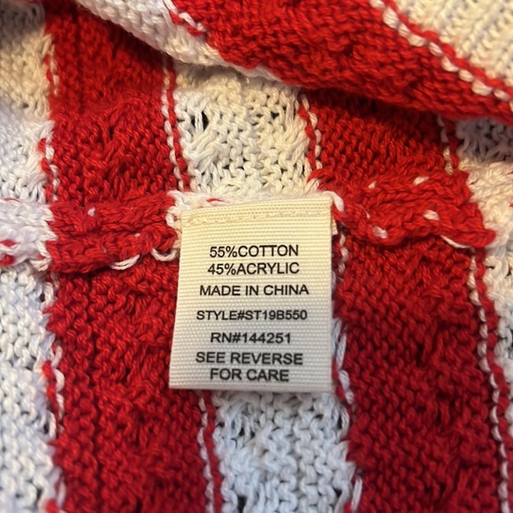 moon & madison Patriotic Tank Top in Red, White, and Blue - Picture 3 of 5